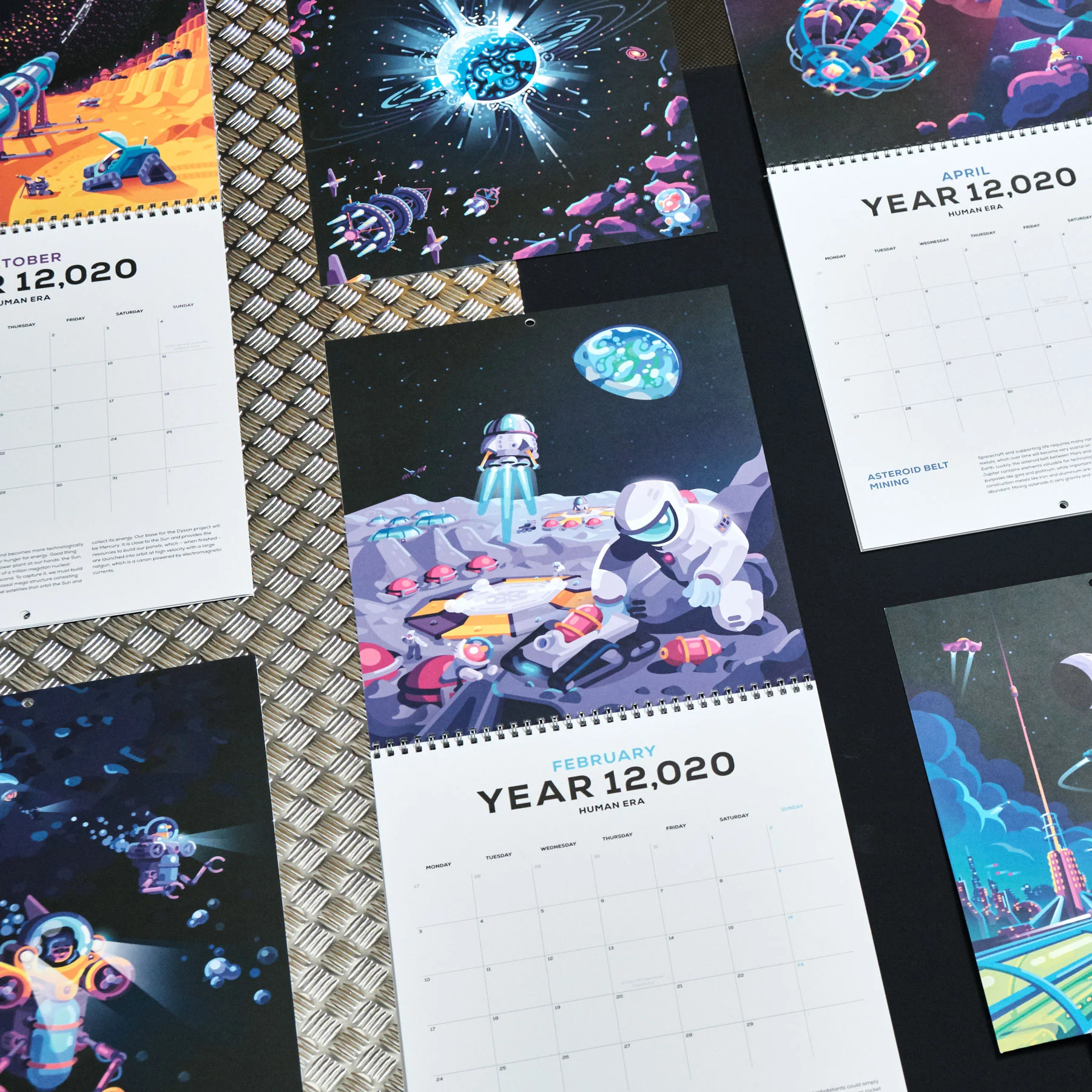 12,020 Human Space Era Calendar - Image 3