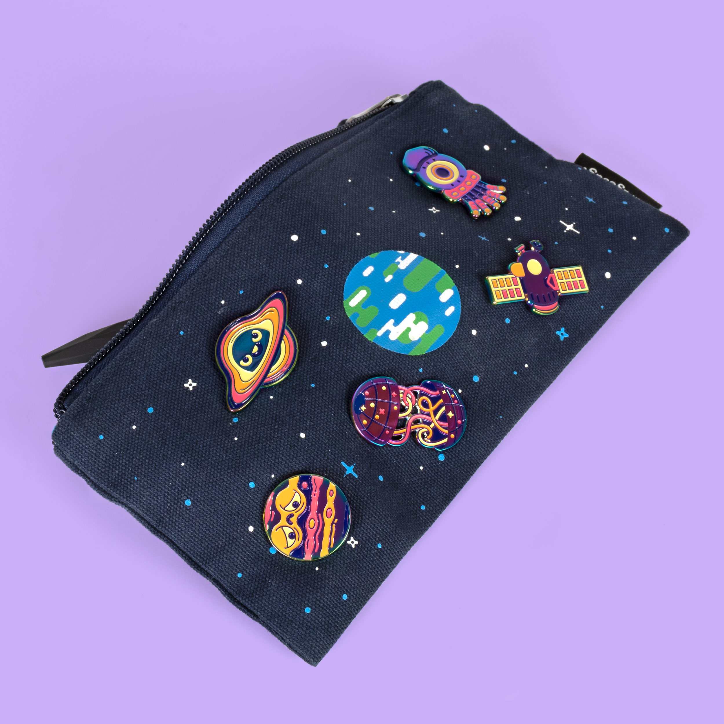 Wormhole Enamel Pin - Image 3